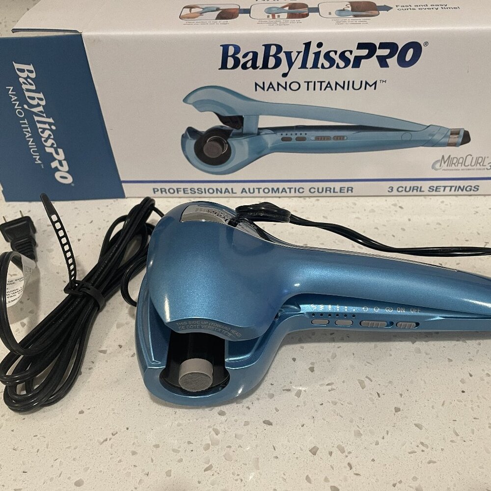 BABYLISS PRO NANO MIRACURL, USED ONCE, IN ORIGINAL BOX